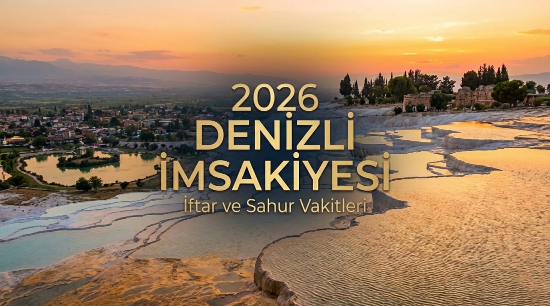 Denizli İmsakiye 2026 Ramazan İftar ve Sahur Vakitleri
