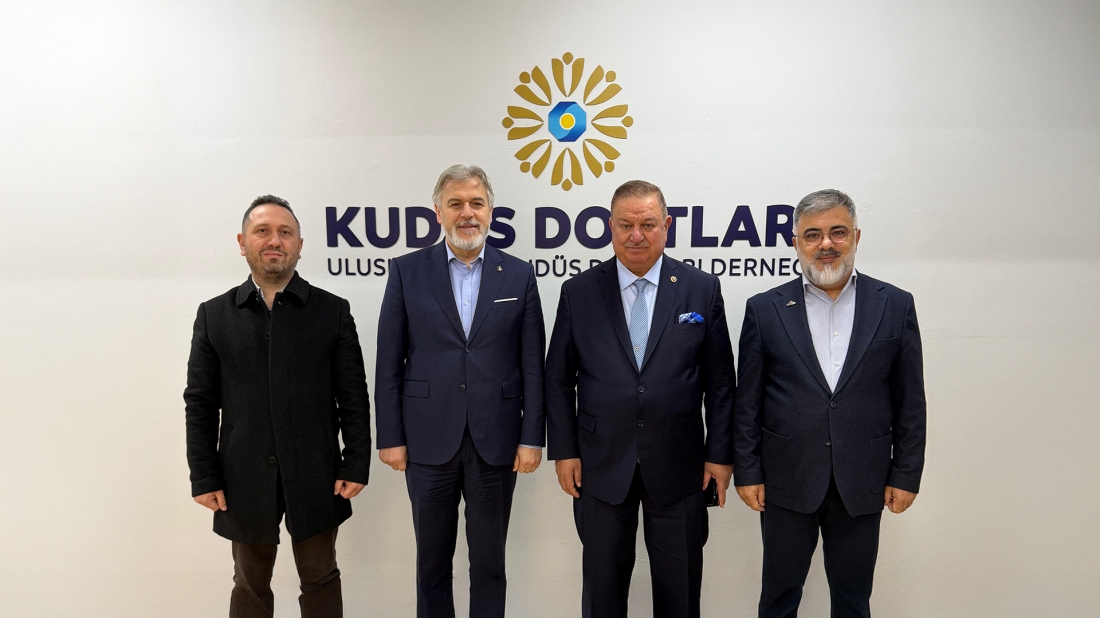 Yeniden Refah Partisi Heyetinden Derneğimize Nezaket Ziyareti