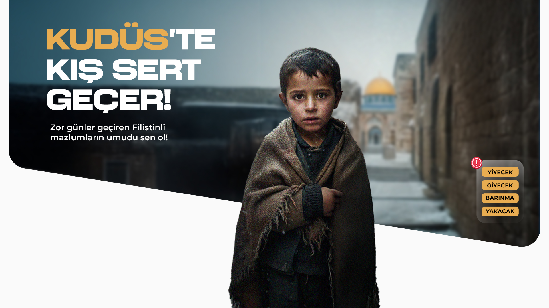 Kudüs’te Kışın Zorluklarını Hafifletiyoruz