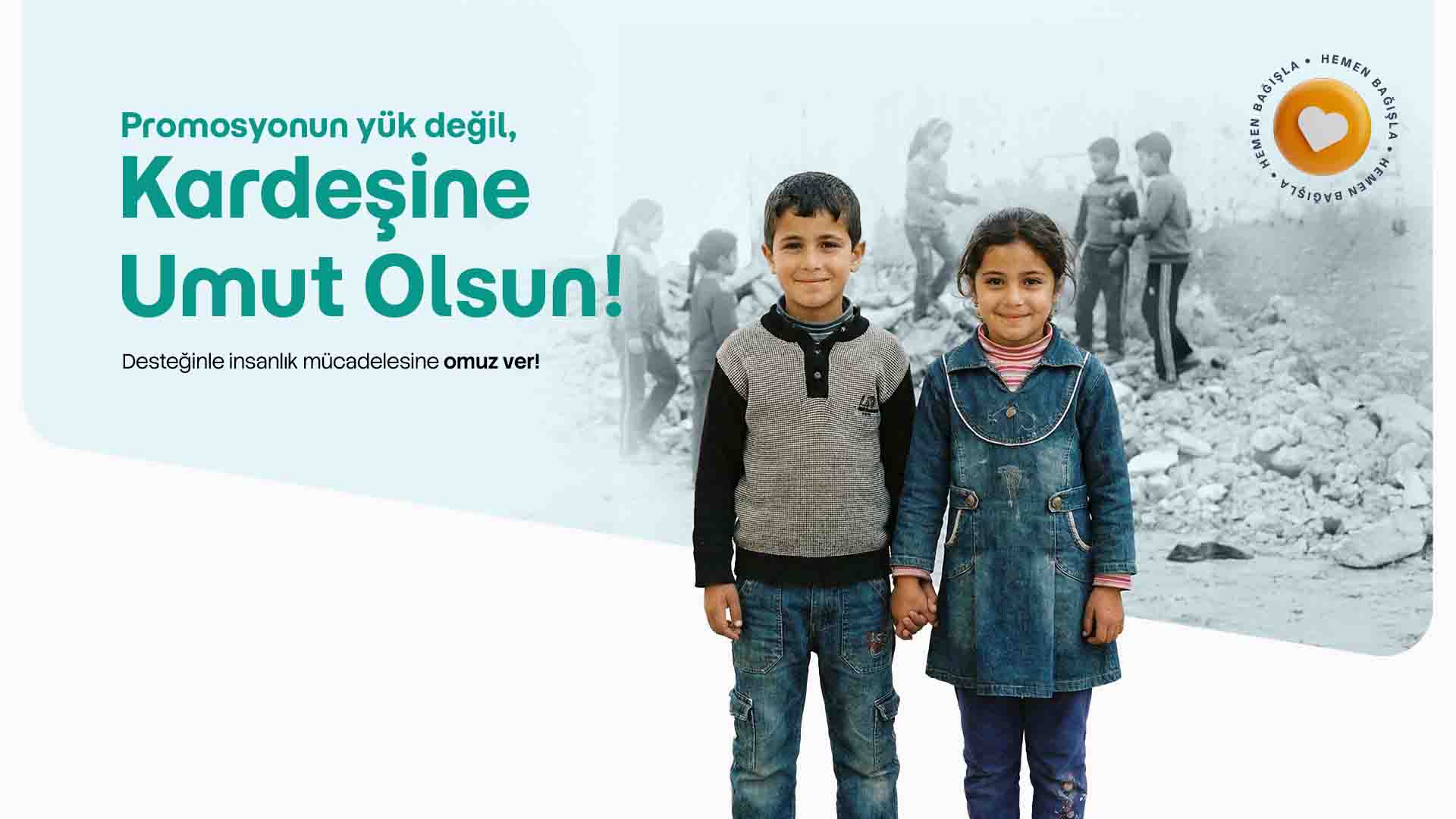 Promosyonunu Bağışla